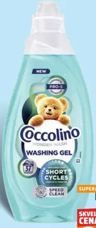 Tempo Coccolino Speed Clean prací gél