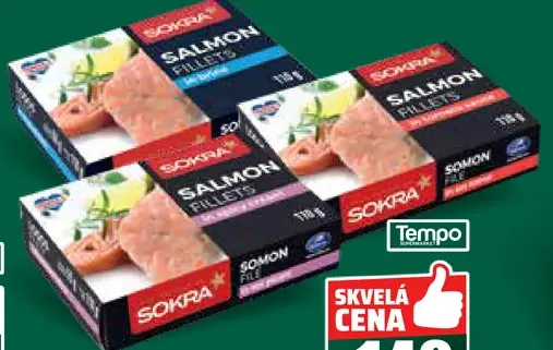 Sokra losos filety