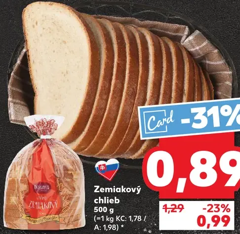 Zemiakový chlieb
