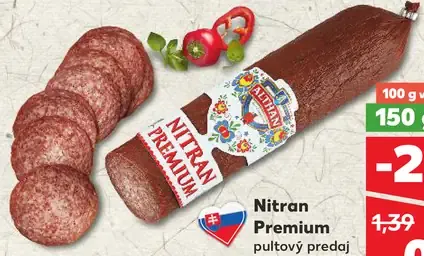 Nitran Premium saláma