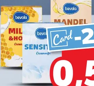 Bevola Tuhé mydlo