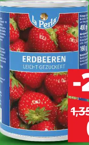 Jahody Leicht gezuckert