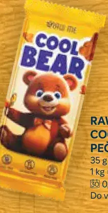 Raw Me Cool Bear pečivo
