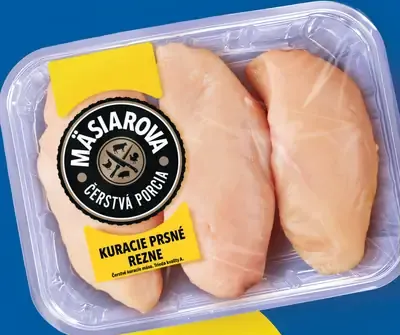 Mäsiare kuracie prsia rezne