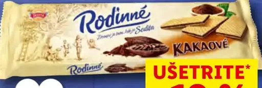 Rodinné oblátky kakaové