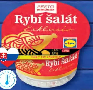 Rybí šalát v majonéze Exklusiv