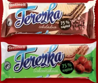 Terezka oplátky s náplňou