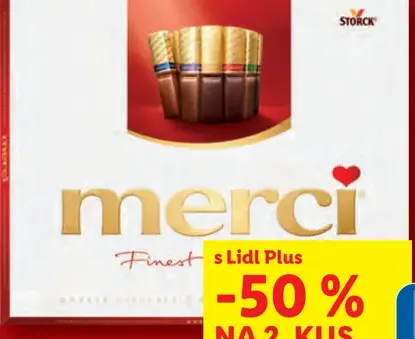 Merci Finest Selection pralinky