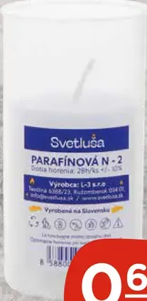Sviečtuška Náplň do kahanca N-2