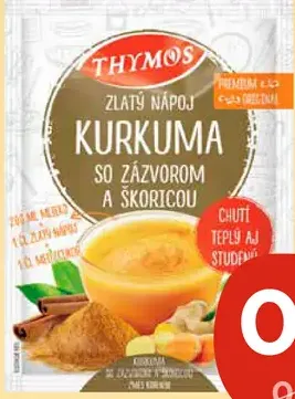 Thymos zlatý nápoj
