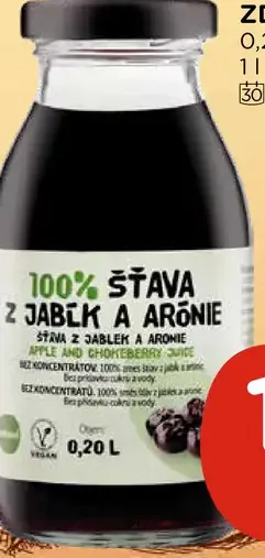 Zdravo šťava jablko-arábia