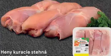 Heny kuracie stehná bez kože a kosti