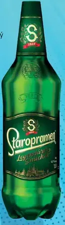Staropramen pivo plechovka