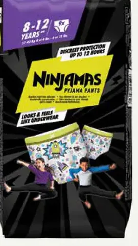 Pampers ninjamas