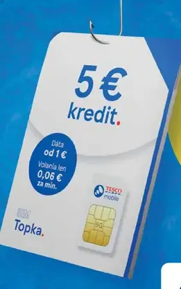 Tesco mobile Topka kredit