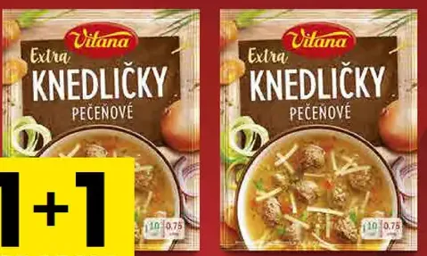 Vitana Polievka extra pečenové knedlíčky