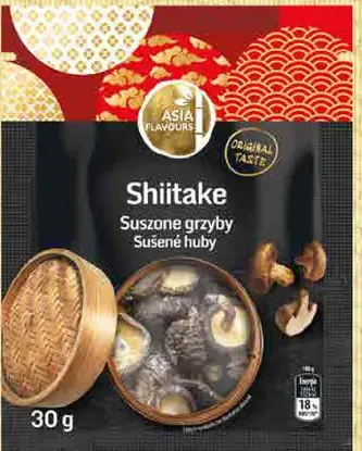 Asia Flavours Sušené huby Shiitake/Mun