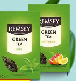 Remsey Čaj zelený sypaný pure/citrus