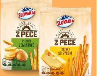 Slovakia Tyčinky z pece zemiakové/syrové