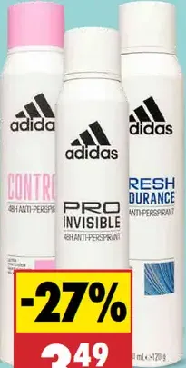 Adidas Dámsky dezodorant v spreji rôzne druhy