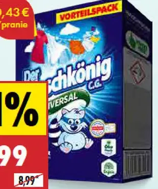 Waschkonig Prací prášok Universal