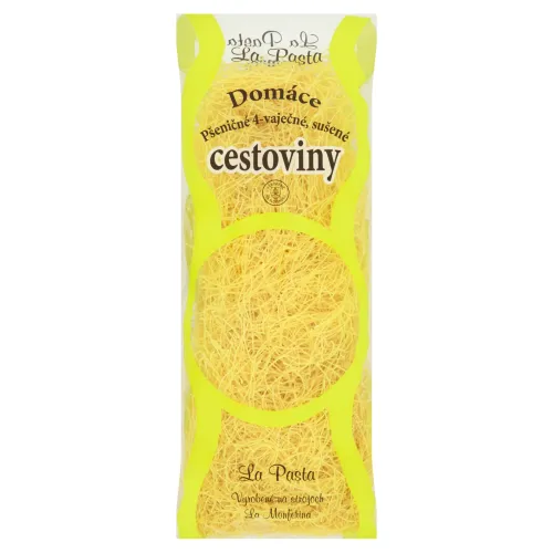 La Pasta domáce pšeničné 4-vaječné, sušené cestoviny