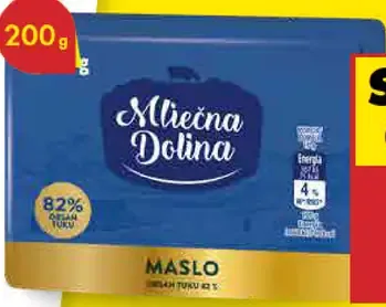 Maslo 82% Mliekarna Dolina