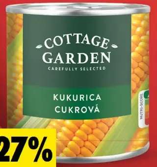 Cottage Garden kukurica cukrová