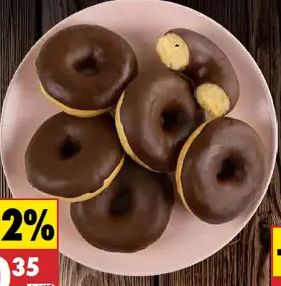 Donut s kakaovou polevou