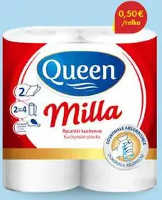 Queen Kuchynské utierky Milla 2-vrstvové
