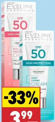 Eveline pleťový krém SPF 50