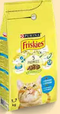 Purina Friskies Granuly pre mačky Kura/Losos