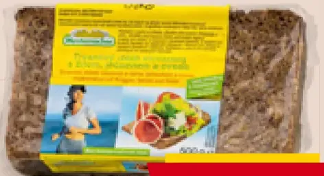 Mestemacher chlieb slnečnicový, fitnes 4-zrnný