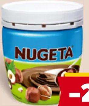 Nugeta lieskovooriešková, arašidová nátierka