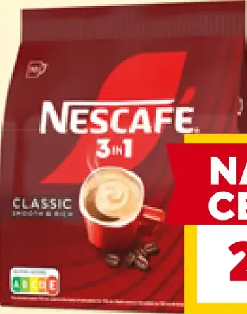 Nescafé 3 v 1 instantná porciovaná káva