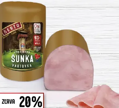Krupinská šunka Vartovka