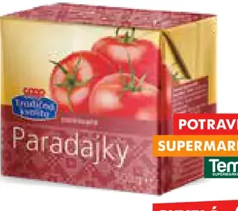 Paradajky pasírované