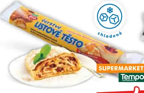 Lístkové cesto chladené