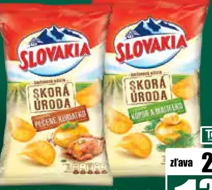 Slovakia Zemiakové lupienky Skorá úroda