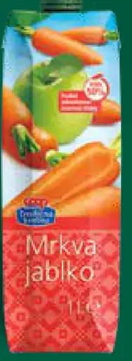 Tradičná kvalita Nápoj Mrkva-jablko
