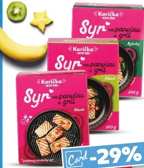 Syr na panvicu alebo gril Karička