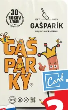Frony Gašparky Detské Párky