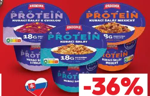 Proteínový kurací šalát