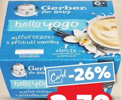 Gerber Dezert pre deti