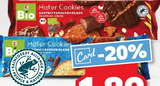 Hafer Cookies kakaové sušienky