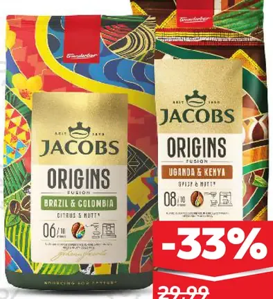 Jacobs Zrná káva