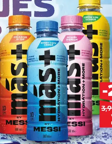 MáS Hydratation+More by Messi
