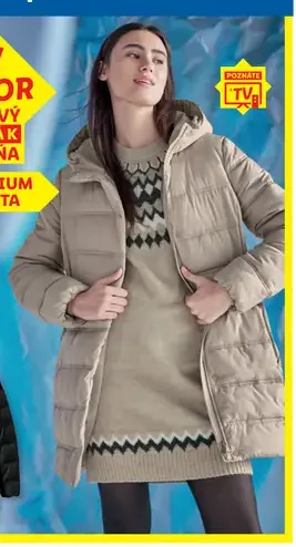 Esmara Prešívaný termokabát