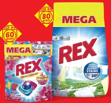 Rex Prací prášok/kapsuly