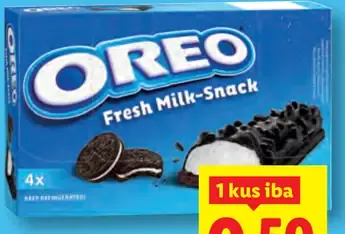 Oreo Mliečny rez